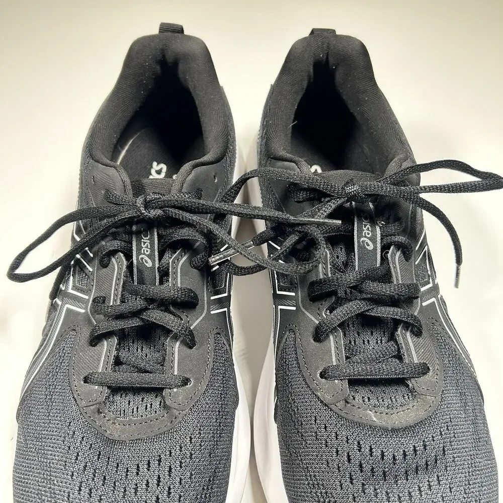 ASICS GEL Contend 9 Women’s 11 Wide D 1012B678 Black Running Shoes Amplifoam+